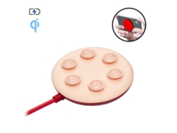 Cargador Rápido Qi 10w Con Ventosas.