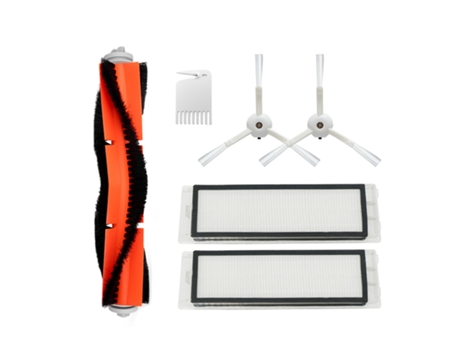 Adecuado para Mijia Xiaomi 1S Roborock accesorios de Robot de barrido S50 S51 cepillo rodante filtro de limpieza Juego de Cepillo Lateral