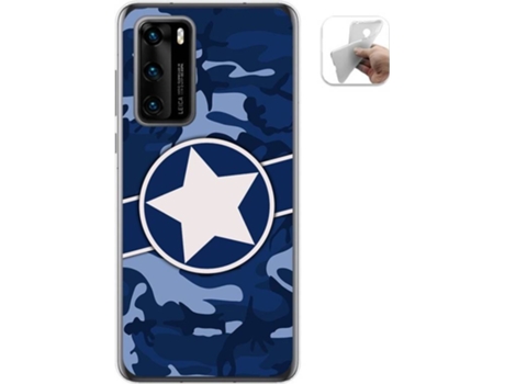 Carcasa Huawei P40 TUMUNDOSMARTPHONE Camuflaje 03 Multicolor