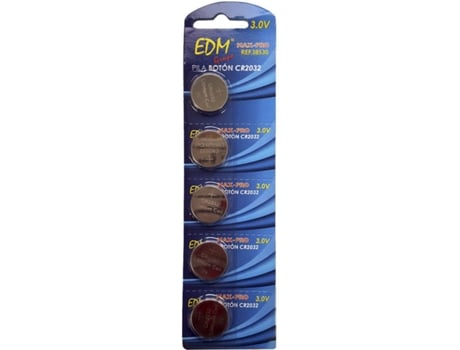 Batería EDM CR2032 (1 Uni)