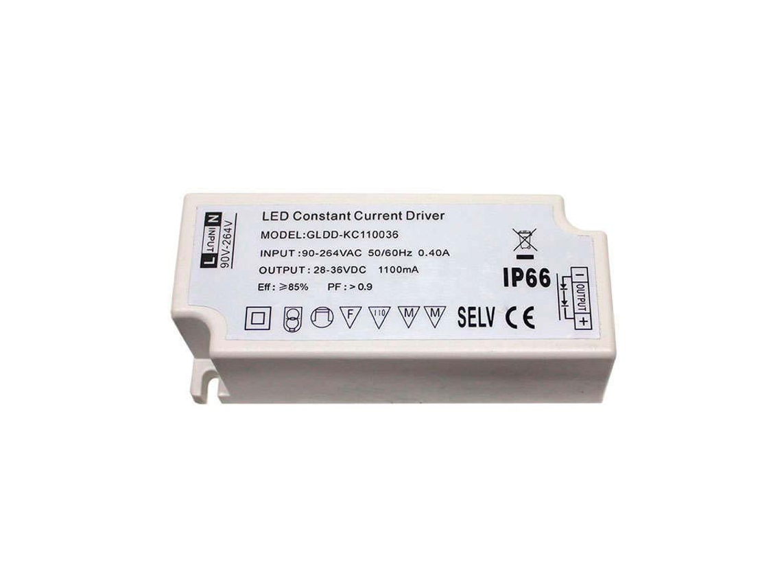 Led Driver Dc28-36V/40W/1100Ma LEDBOX