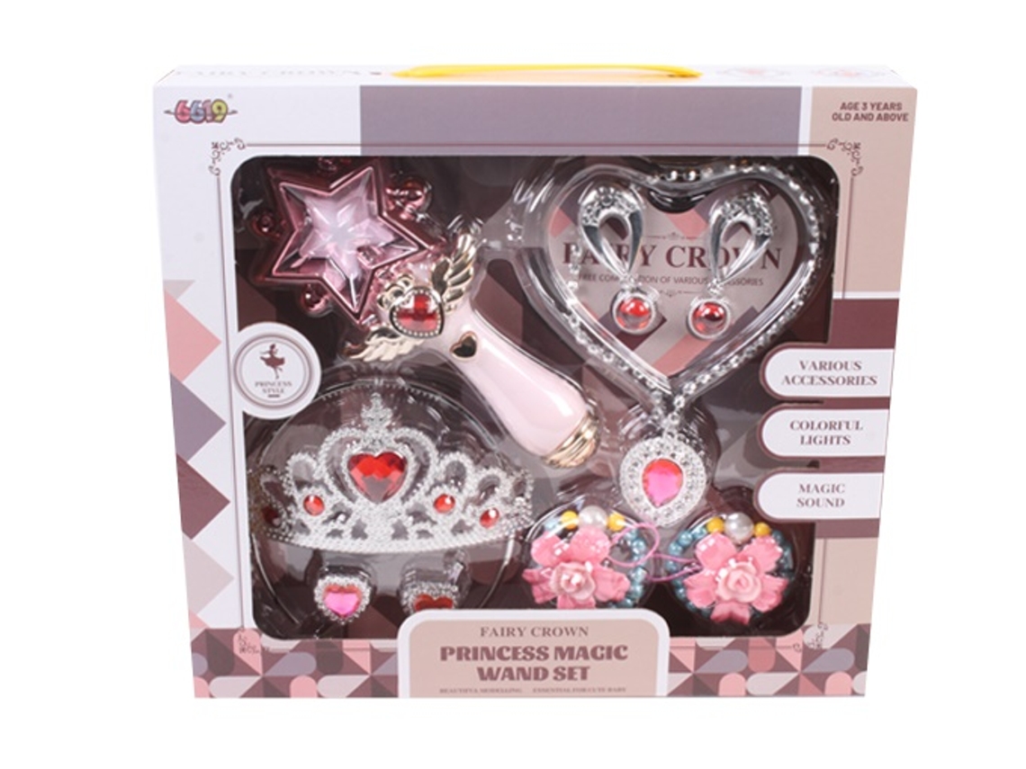 Juego de Belleza Fairy Crown LPM  (Edad Mínima: 3 años - 1 Unidad - Envío Aleatorio)