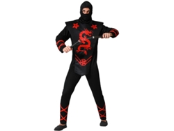 Disfraz de Ninja Dragón rojo para hombre
