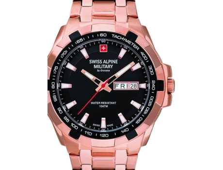 Reloj para Hombre Oro Rosa Acero Inoxidable 7043.1167 SWISS ALPINE MILITARY