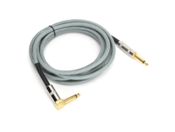 Cable De Audio De 6,35 Mm Para Guitarra Eléctrica De 6 M/19,7 Pies Con Conector Plateado Y Cable De Cobre Libre De Oxígeno Jd6211