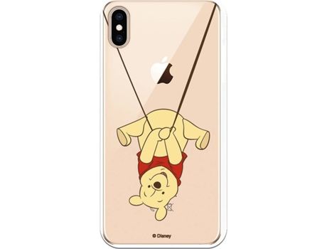 Funda Apple iPhone XS LA CASA DE LAS CARCASAS Winnie The Pooh (Transparente)
