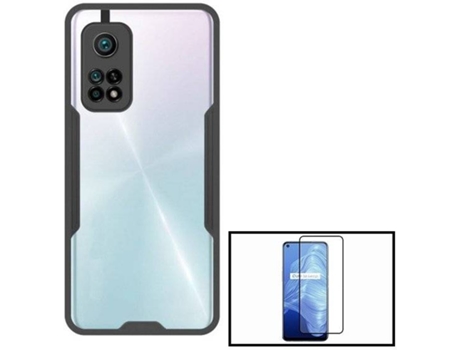 Funda y Protector Xiaomi Mi 10T 5G PHONECARE Clear Armor Transparente y Negro