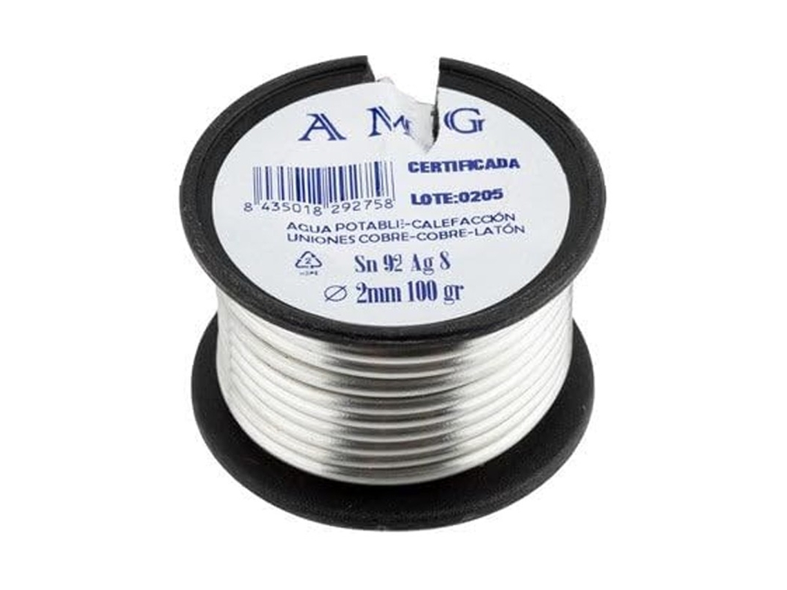 Bobina Estaño Plata 6 100 Gr Suinga