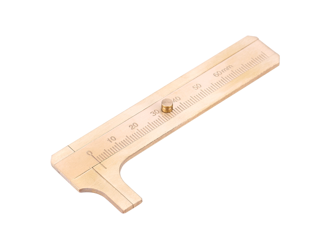Calibrador de cobre (para medir relojes y joyas)