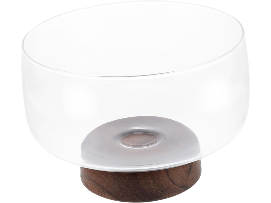 Bol Transparente Para Frutas, Recipiente Multiusos Para Aperitivos Y Snacks, Accesorio