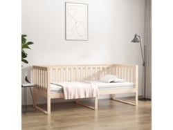 Sofá Cama Sin Colchón Madera Maciza De Pino 90x190 Cm