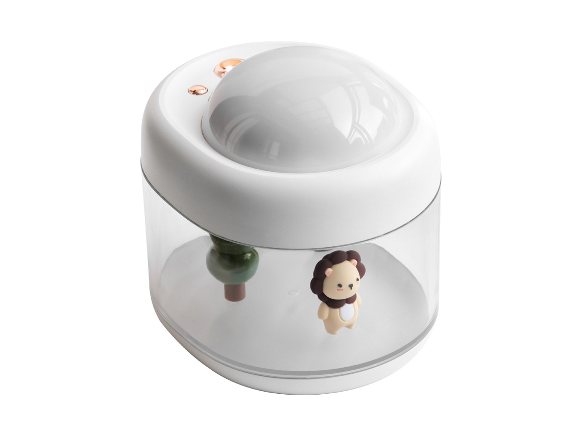 Humidificador Lâmpada De Projeção 2000Mah Bateria Recarregável Projetor Aroma