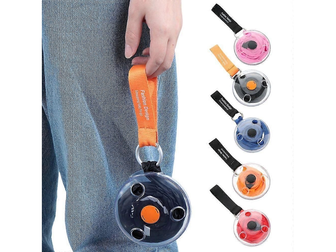 Bolsa de la compra ultracompacta, portátil, plegable y telescópica. GOKOCO