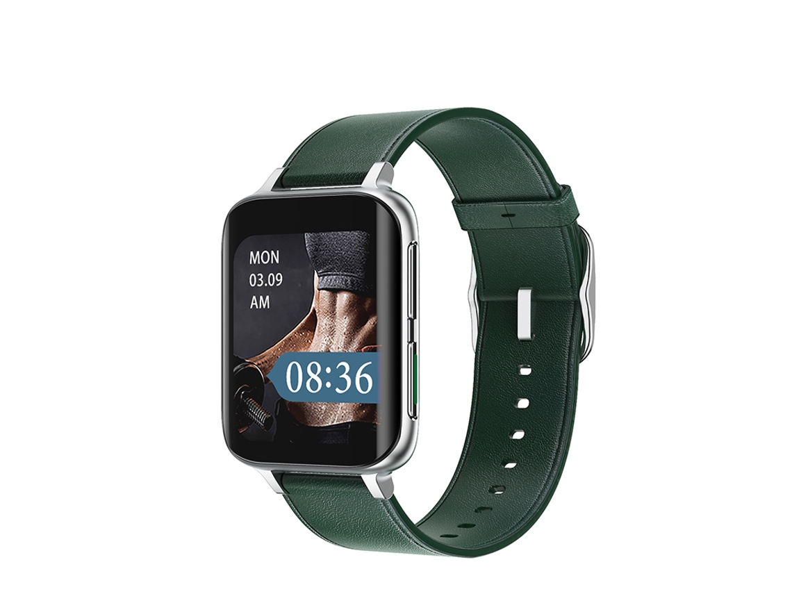 Reloj Inteligente (de Cuero Verde)