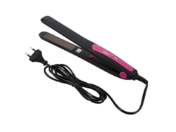 Plancha De Pelo Kemei De Cerámica Con Calentamiento Rápido Y Tecnología De Turmalina.