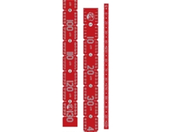 Cinta métrica adhesiva para pesca, 130 cm, herramienta esencial para pescadores. Rosewell (51 pulgadas)