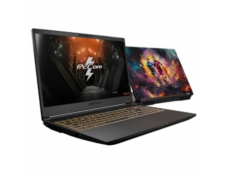 Laptop PCCOM Revolt 4060 (Negro - Naranja - 1 TB SSD - 17,3 - Qwerty Español - 32 GB RAM - Intel Core i7 - Nvidia Geforce RTX 4060)