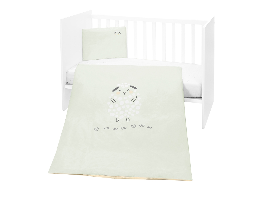 Juego de cama de 3 piezas Sleepy Sheep de Kikkaboo