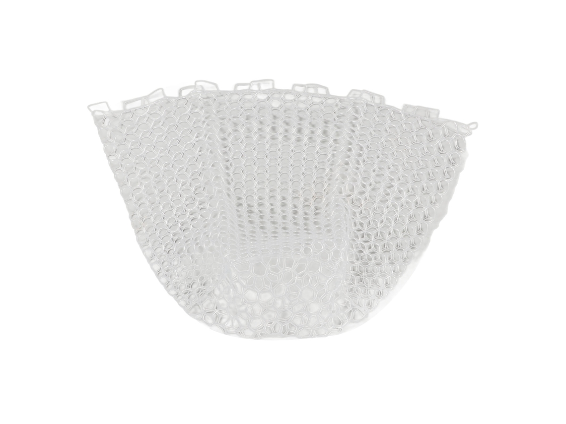 Red De Pesca Plegable De Goma Blanca Transparente De 55 Cm Para Pescadores (repuesto)