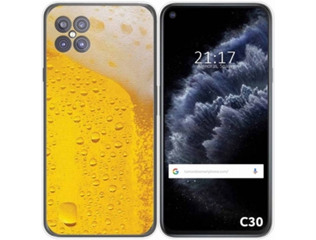Carcasa Cubot C30 TUMUNDOSMARTPHONE Cerveza Multicolor