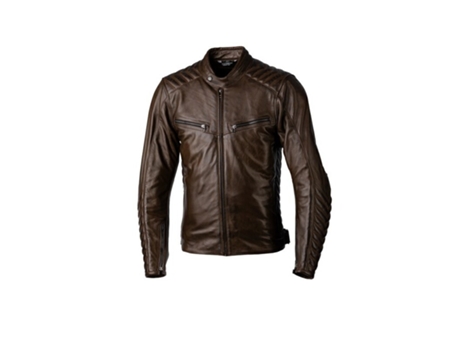 Chaqueta de Hombre para Motociclismo RST Cuero Roadster Ce Piel Marrón (4XL)