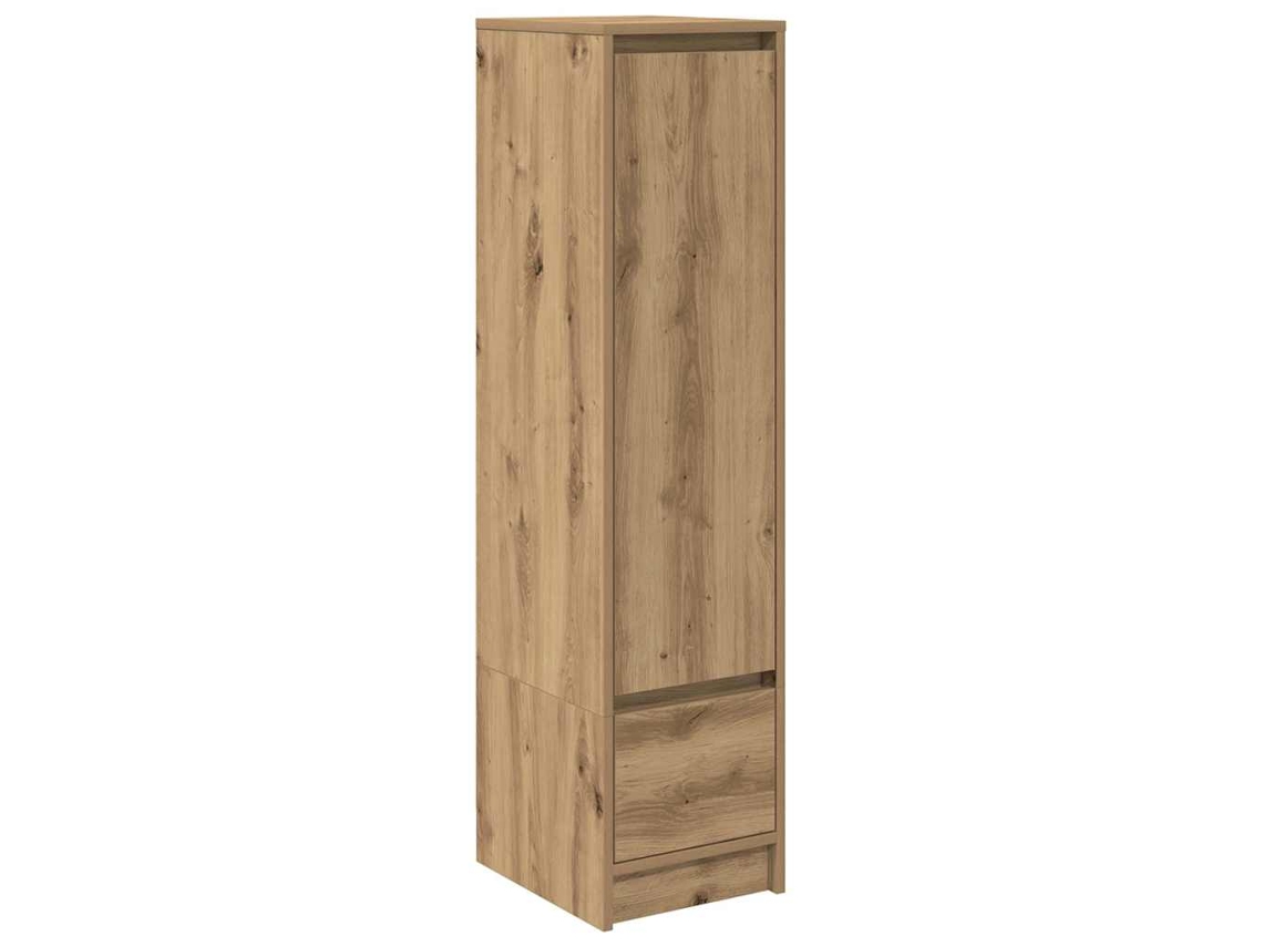 Maison Exclusive - Aparador Artisan Roble 29,5x34x119,5 Cm Madera De Ingeniería