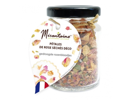 Pétalos de rosa comestibles secos para hornear