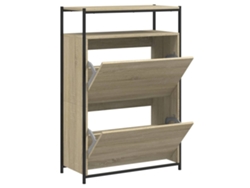 Maison Exclusive - Zapatero De Madera De Ingeniería Roble Sonoma 75x34x112 Cm
