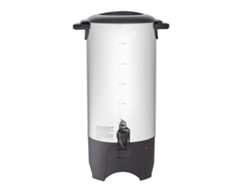 Cafetera comercial Succebuy, dispensador de café de acero inoxidable con capacidad para 50 tazas y preparación rápida.