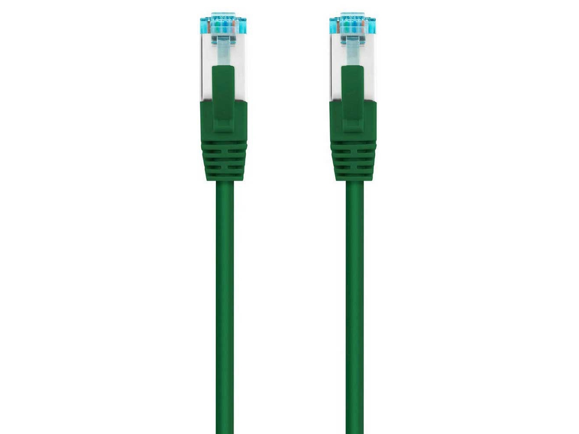Cable de Red Nanocable Rj45 Lszh Cat.7 600Mhz Sftp Awg26 25 Cm Verde N/A