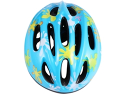 Casco protector azul para niños y niñas, apto para patinaje y patinaje en línea, cómodo.