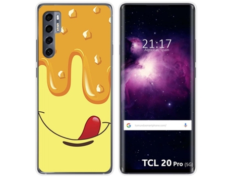 Carcasa TCL 20 Pro 5G TUMUNDOSMARTPHONE Dibujos Multicolor