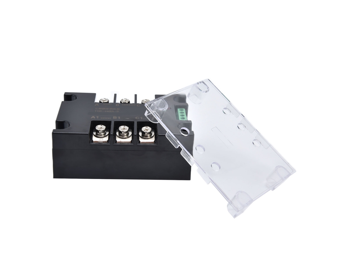 Regulador de tensión de estado sólido trifásico S/MARK con tiristor para control de temperatura, 380 V CA, 20 W, sin disipador de calor.
