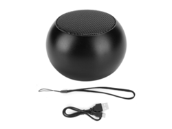 Altavoz Bluetooth portátil DZ 017 de aluminio con sonido nítido y manos libres. Compacto.