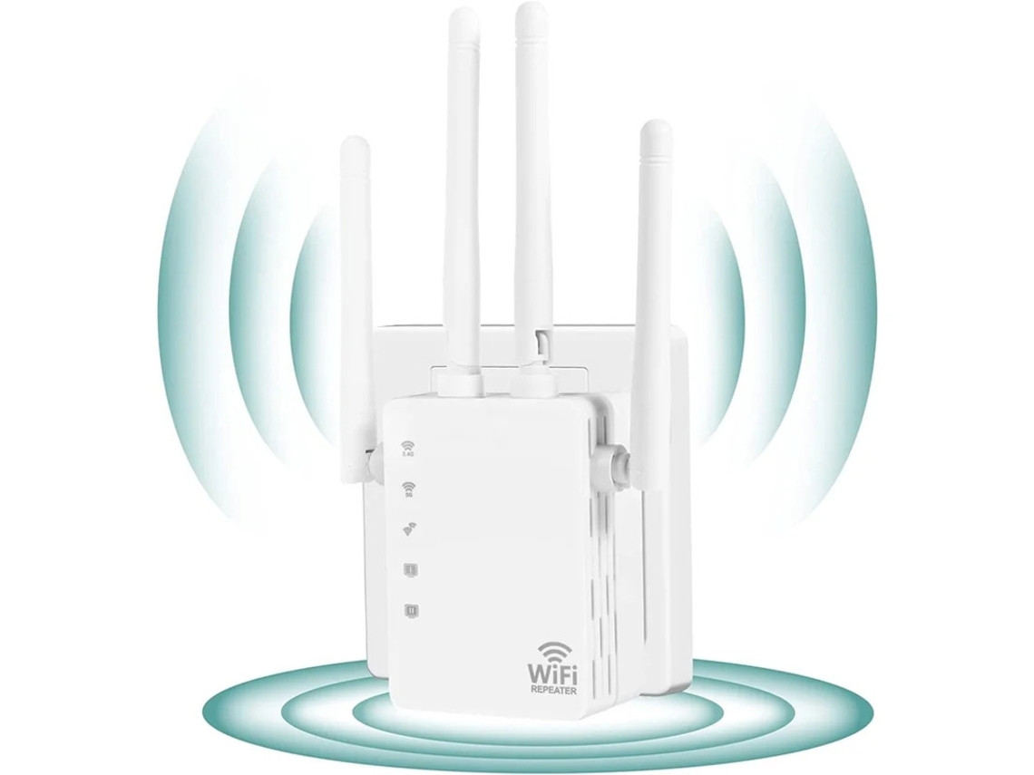 El nuevo amplificador de señal wifi para una cobertura doméstica de hasta 12,880 pies cuadrados y 105 dispositivos. Extensor wifi Yizhood.