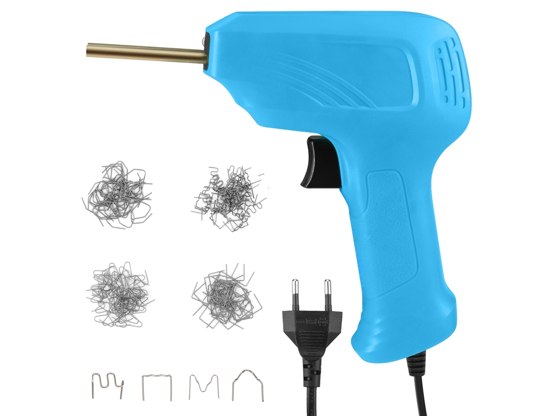 Máquina De Soldadura De Plástico Caliente, Kit De Reparación De Automóviles Con Abrazaderas Para Soldadura Automotriz.