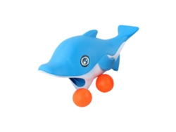 Rebe-juguete De Lanzamiento De Pelotas Ping Pong Interactivo Entre Padres E Hijos Dibujos Animados Delfín Azul Juguete Educativo Rompecabezas Para Niños