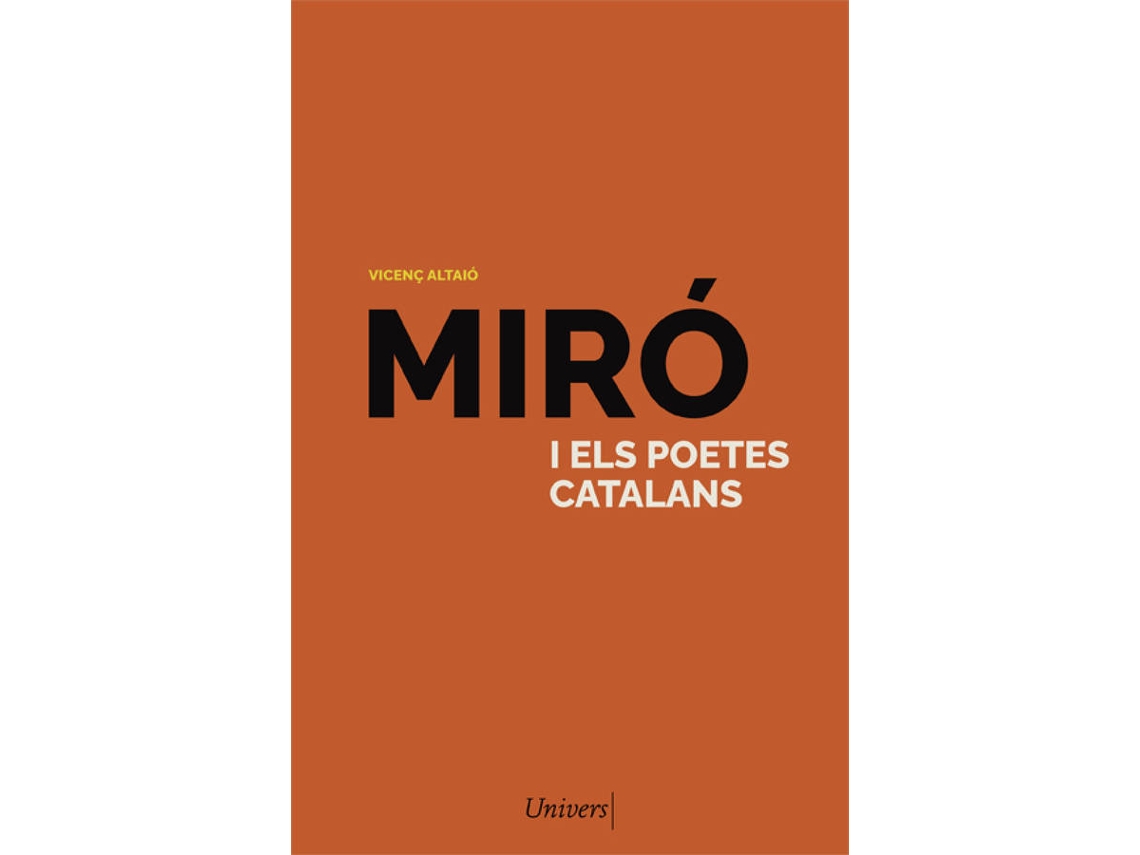 Libro Miró I Els Poetes Catalans de Vicenç Altaió (Catalán)