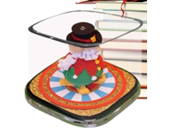 Organizador, calendario artístico, 3D con recortes y bloc de notas, para familias y oficinas.