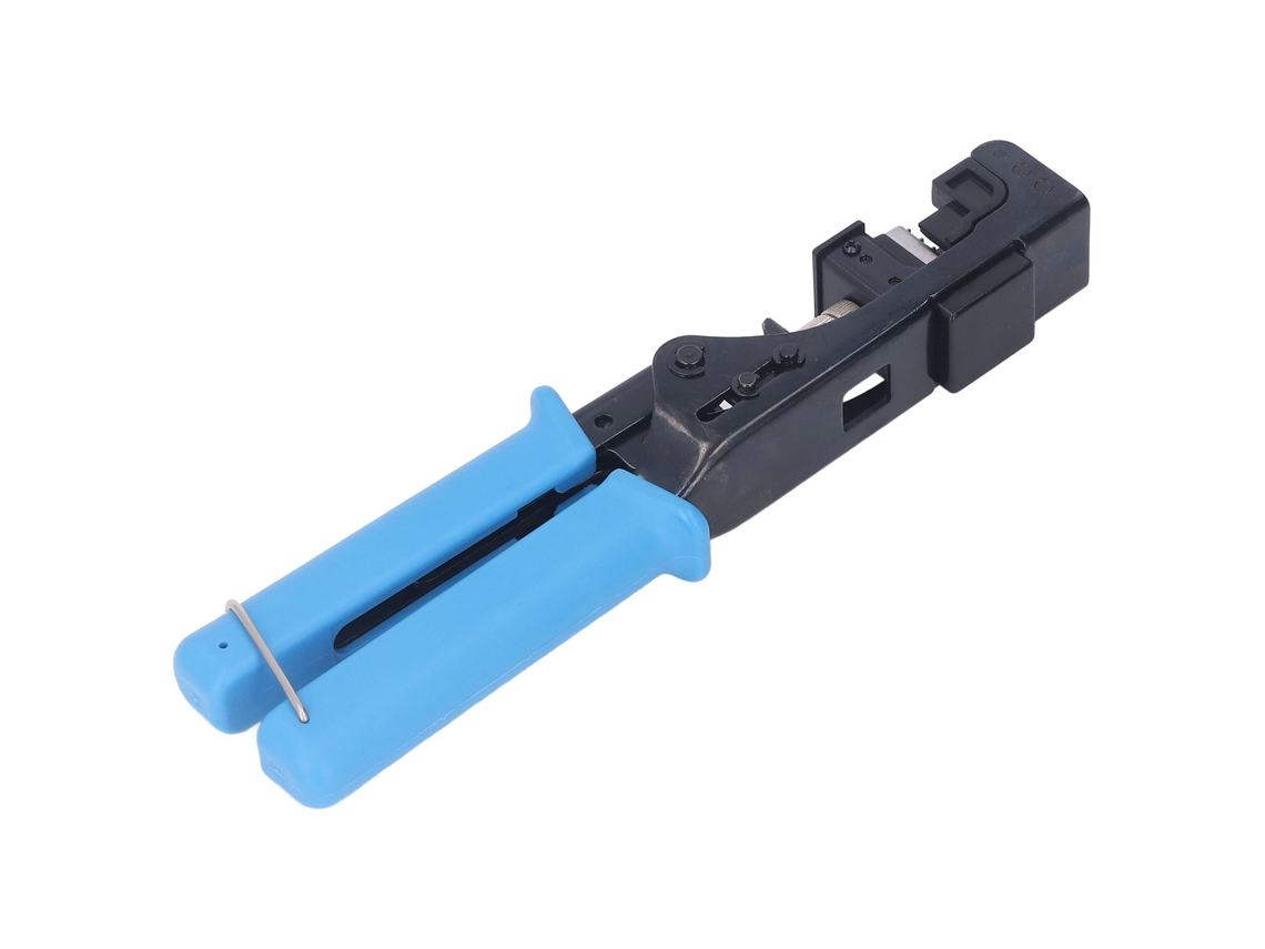 Herramienta De Crimpado Modular Para Cables De Datos Cat5 Y Cat6 En Acero Aleado Con Boca Plana