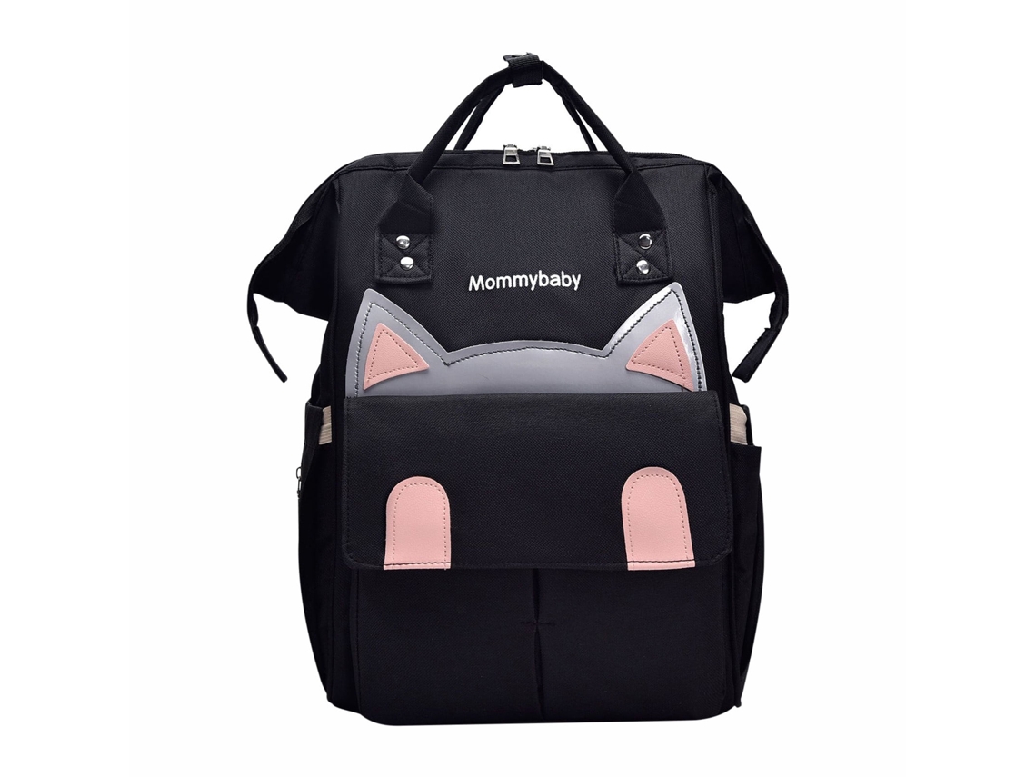 Bolso Bebé con Bolsillo Aislante para Maleta Maternidad Bebé Negro SIURN
