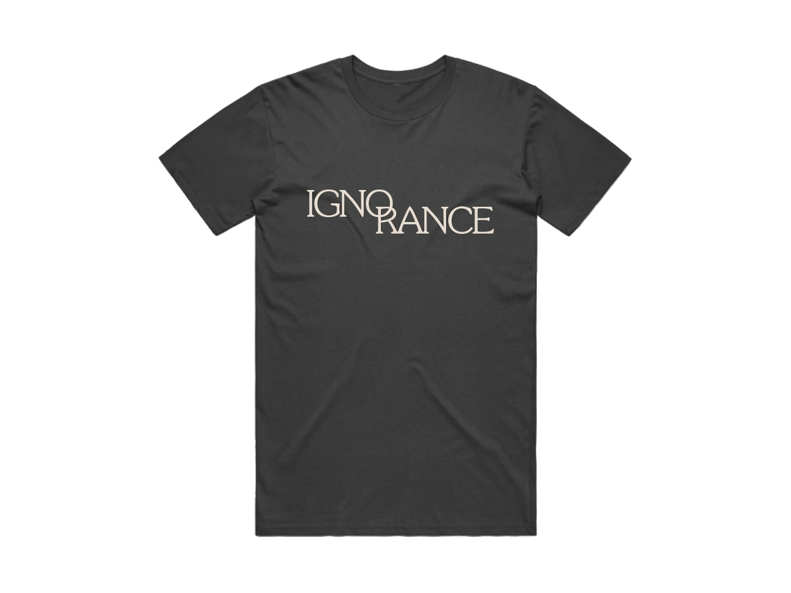 The Weather Station Ignorance T-shirt Rockinstone Unisex Adults Best Sellers Size:m