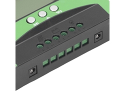 Controlador De Carga Solar Con Pantalla Lcd Regulador Inteligente Para Panel Solar Fotovoltaico 12v 24v 30a