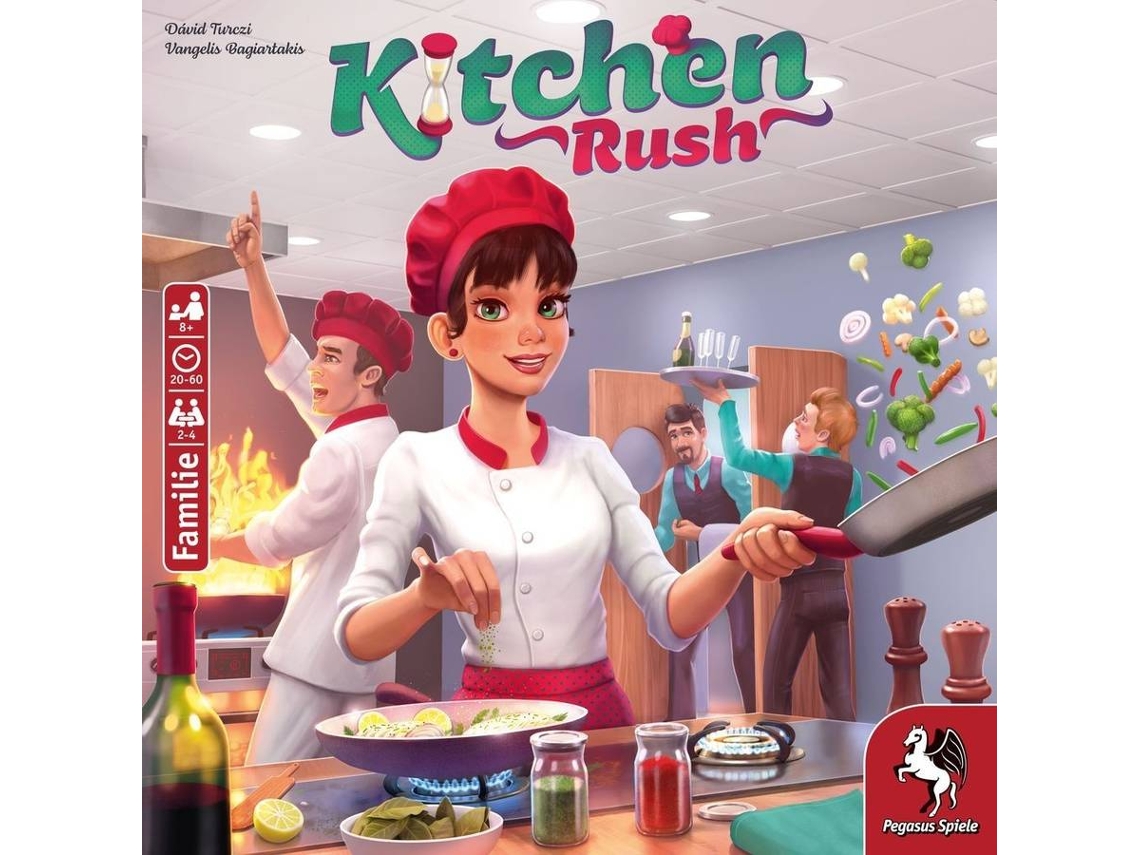 Juego de Mesa PEGASUS SPIELE Kitchen Rush (Inglés)