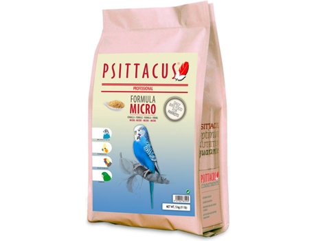Alimentación para Periquitos y Caturras PSITTACUS Micro (5Kg)