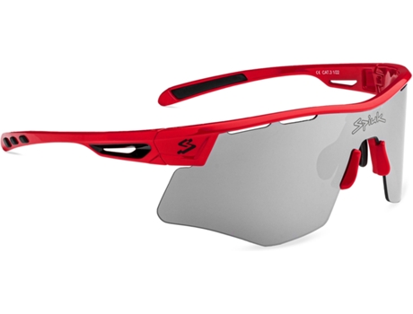 Gafas SPIUK SPORTLINE Gafa Miru Tal Pejo Plata Roja