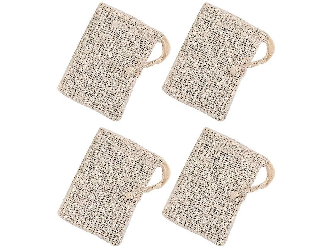 Bolsitas De Malla Para Jabón Exfoliante Para Baño Y Ducha - Almacenamiento De Jabón Hecho A Mano