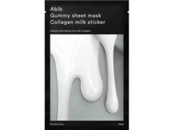 Abib Collagen Milk Sticker Mascarilla Facial En Hoja - Microfibra, Textura Gummy, Vegana.