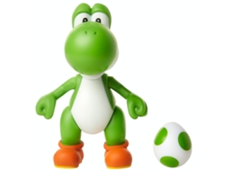 Super Mario Figura 10cm Yoshi (Verde) con Huevo