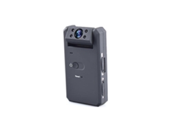 Minicámara inteligente Yizhood 1080P con rotación de 180 grados y visión nocturna para el hogar (negra)